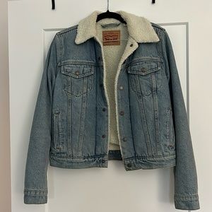 Levis Denim Sherpa